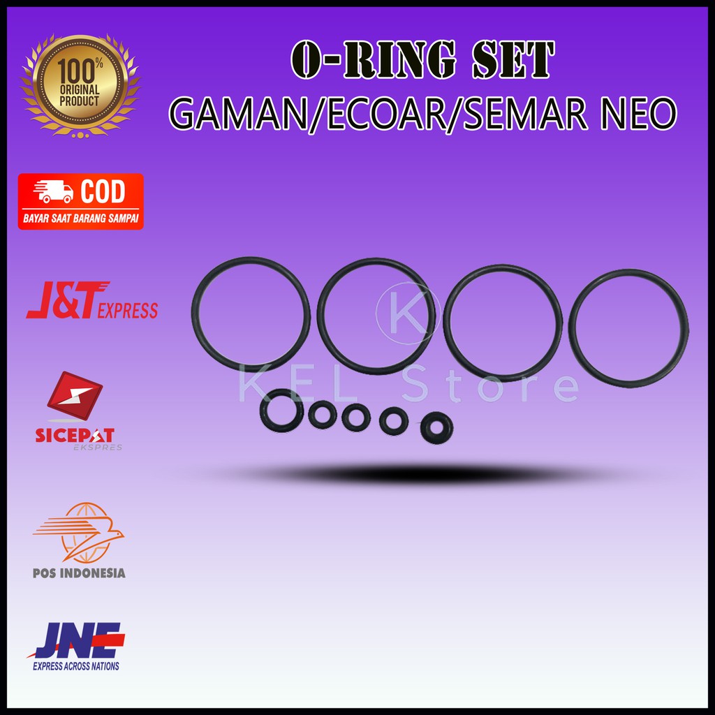 O-Ring Set Ecoar/Gaman/Semar Neo