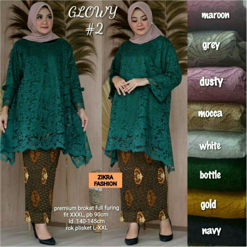 Sakila / Glowy ld 140 jumbo brukat set