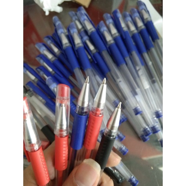 Pena/Pulpen Gel Mimi 0.5mm Bahan Plastik International Standard Pulpen