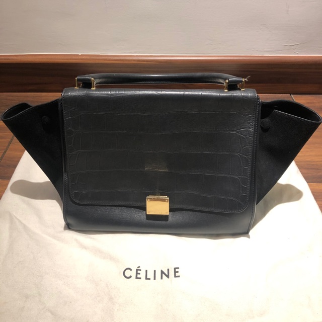 Preloved Celine Trapeze Bag Small
