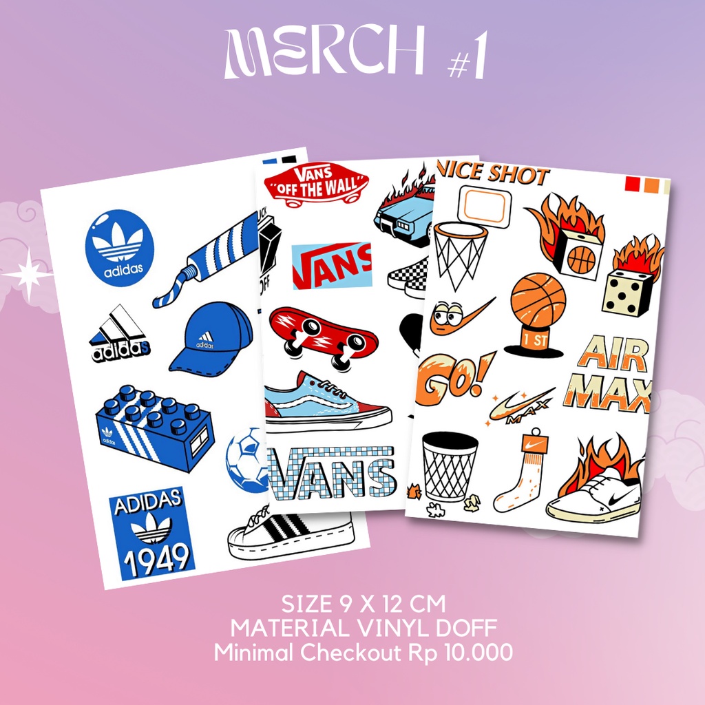 

STICKER PACK AESTHETIC MERCH