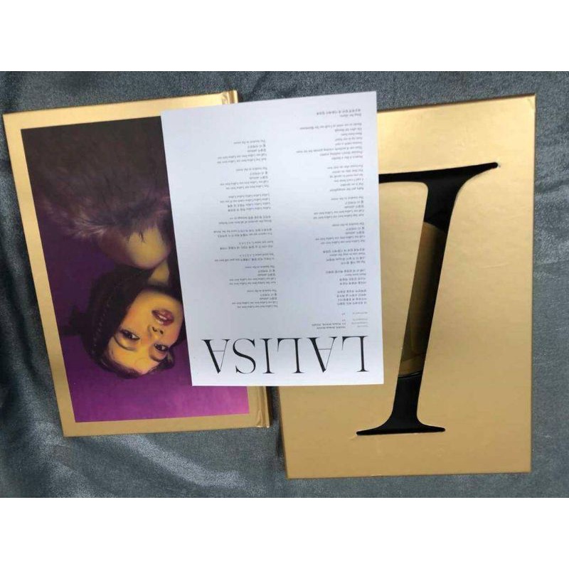 SHARING ALBUM LALISA ALBUM ONLY PC BENEFIT PRE ORDER KTOWN4U