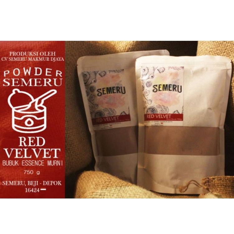 

BUBUK RED VELVET POWDER MURNI ( PURE)