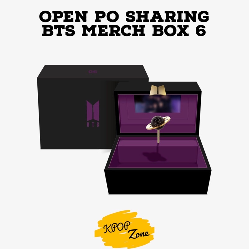 BTS - MERCH BOX 6 (SHARING)