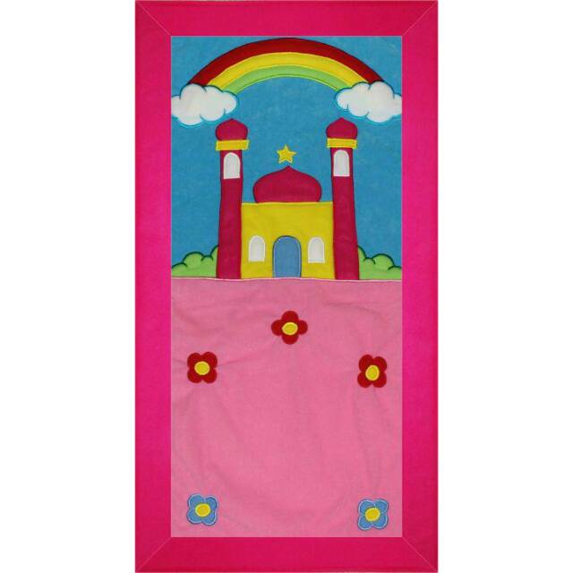Sajadah Anak Karakter | Sajadah Bordir | Sajadah Custom Nama | Sajadah Anak Lucu | Sajadah Unik