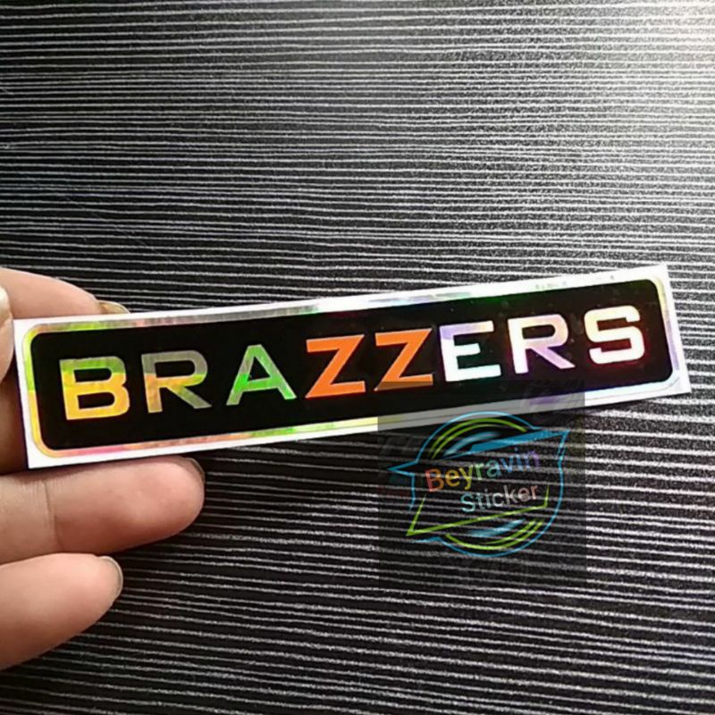 STICKER BRAZZERS CUTTING