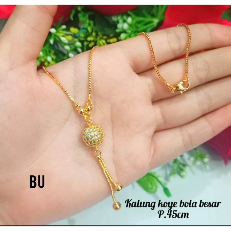 Kalung Xuping Wanita Dewasa Motif Bola Mata