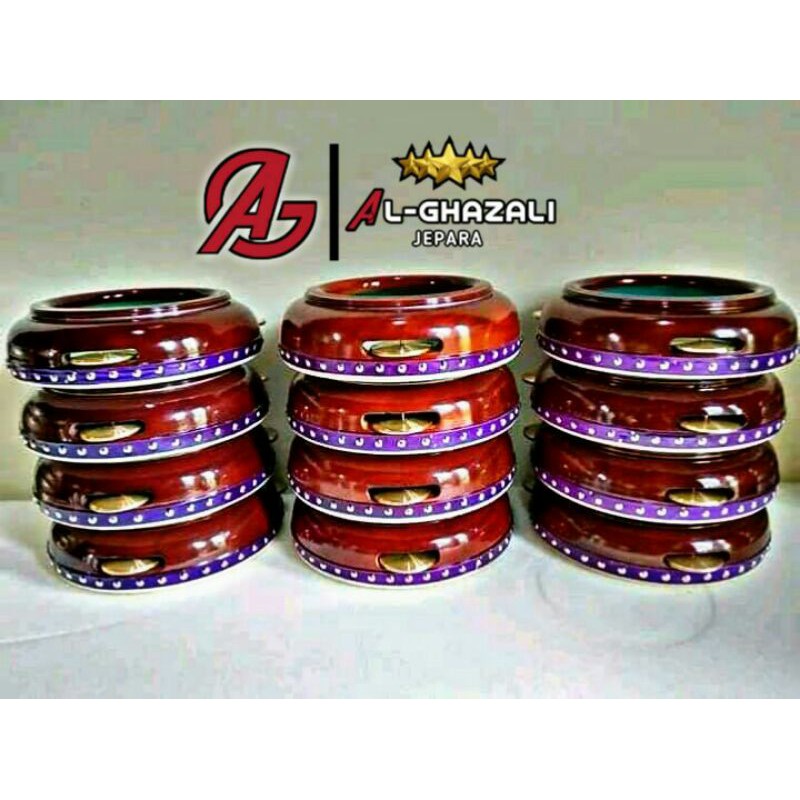 rebana hadroh genjring terbang polos jepara