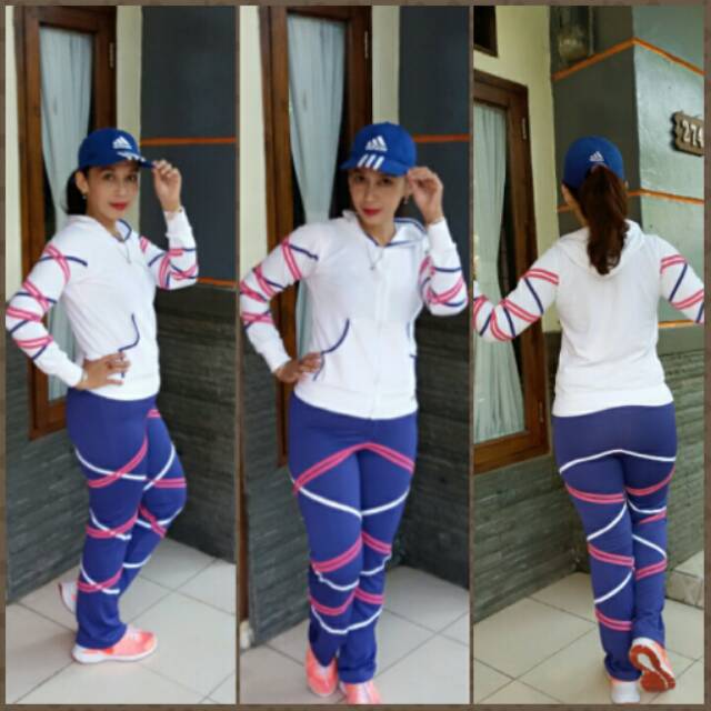 Baju senam aerobik/zumba/olahraga