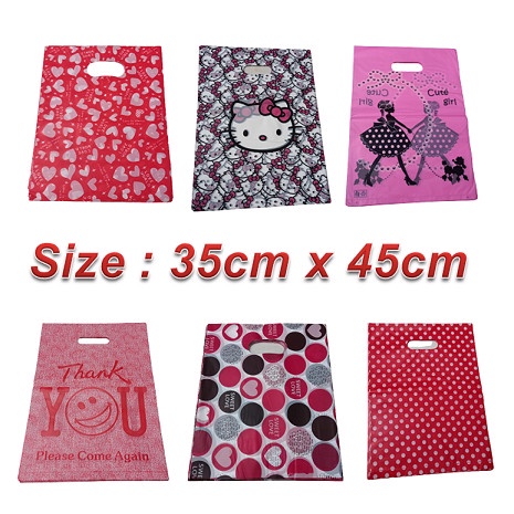 

Kantong Plastik Olshop Motif Ukuran BIG SIZE 35cm x 45cm