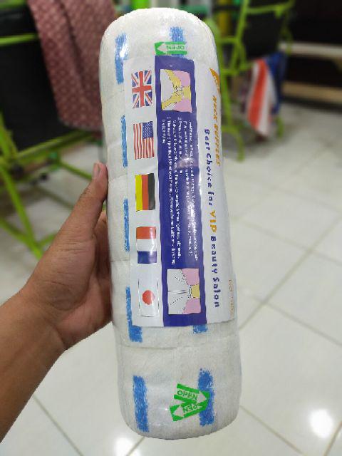 Neck Paper Black Tissu Leher 1 Pack Isi 500 Ruffle Barber Tyssue Tissue Tisu Kertas Putih Hitam