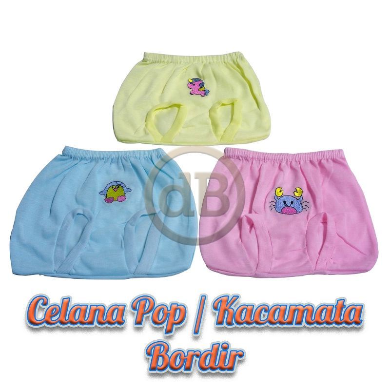 Celana Pop Bayi Bahan Katun Halus Lembut Celana Bayi Murah Perlengkapan Bayi Baru Lahir