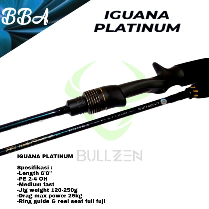 JORAN IGUANA PLATINUM PE 2-4 OH(OVERHIDE)