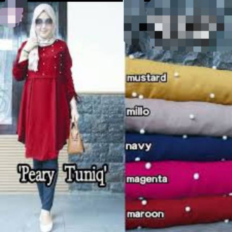 Peary tunik atasan wanita fashion remaja