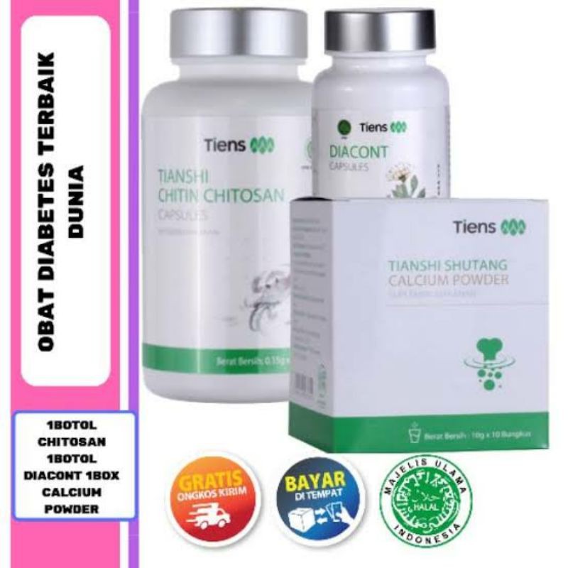 

PAKET DIABETES TIENS KERING / BASAH PENYAKIT GULA