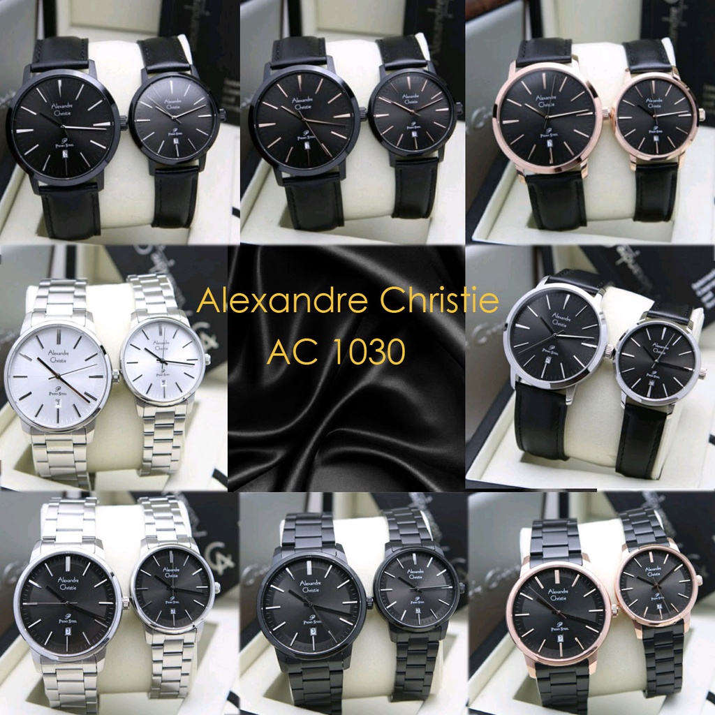 Alexandre Christie Ac 1030 jam Tangan Original Garansi Resmi 1 Tahun