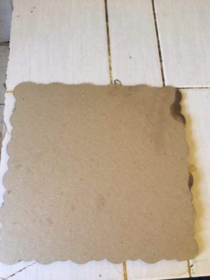 Alas Kue Emas Bulat & Petak 25x25cm