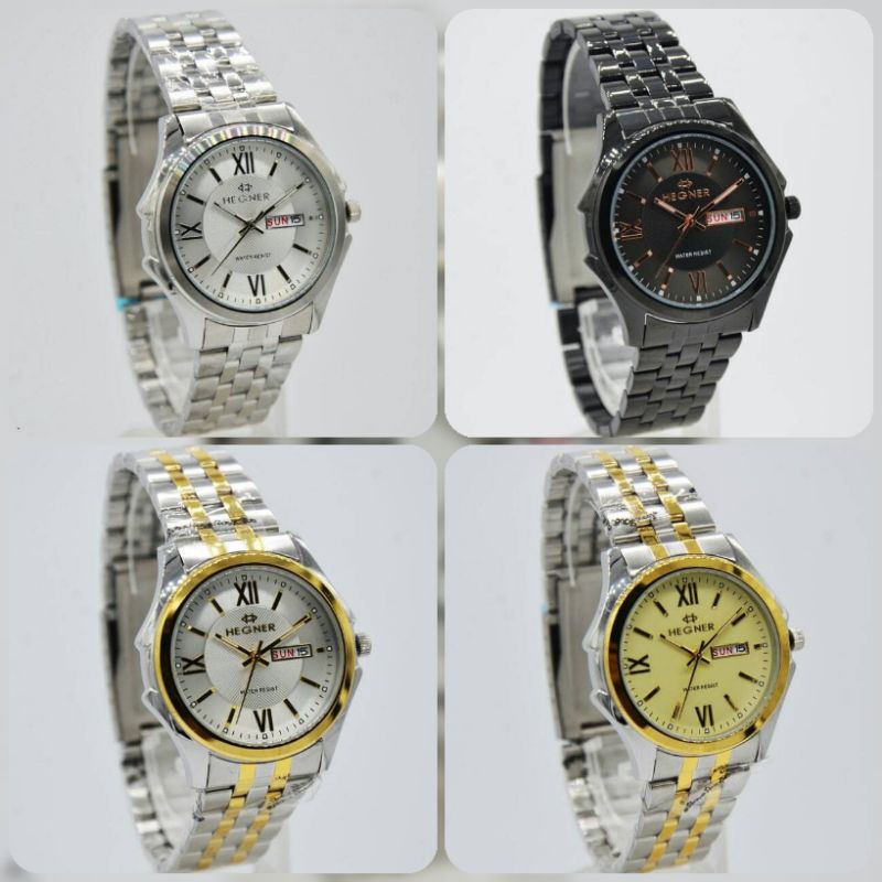 JAM TANGAN PRIA HEGNER 8001 / HW 8001 G ORIGINAL GARANSI 1TAHUN