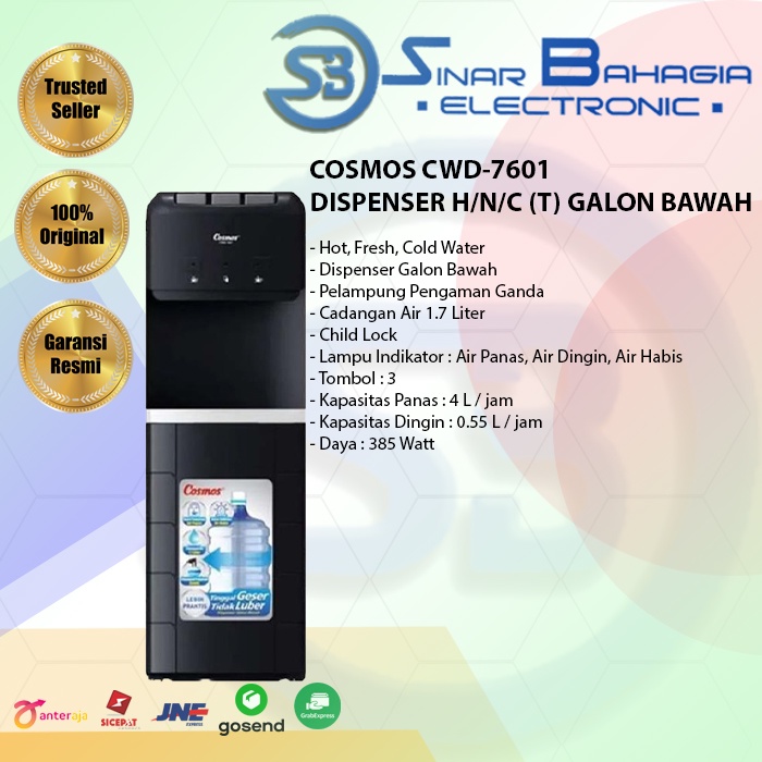 Jual Cosmos Cwd Dispenser H N C T Galon Bawah New Khusus