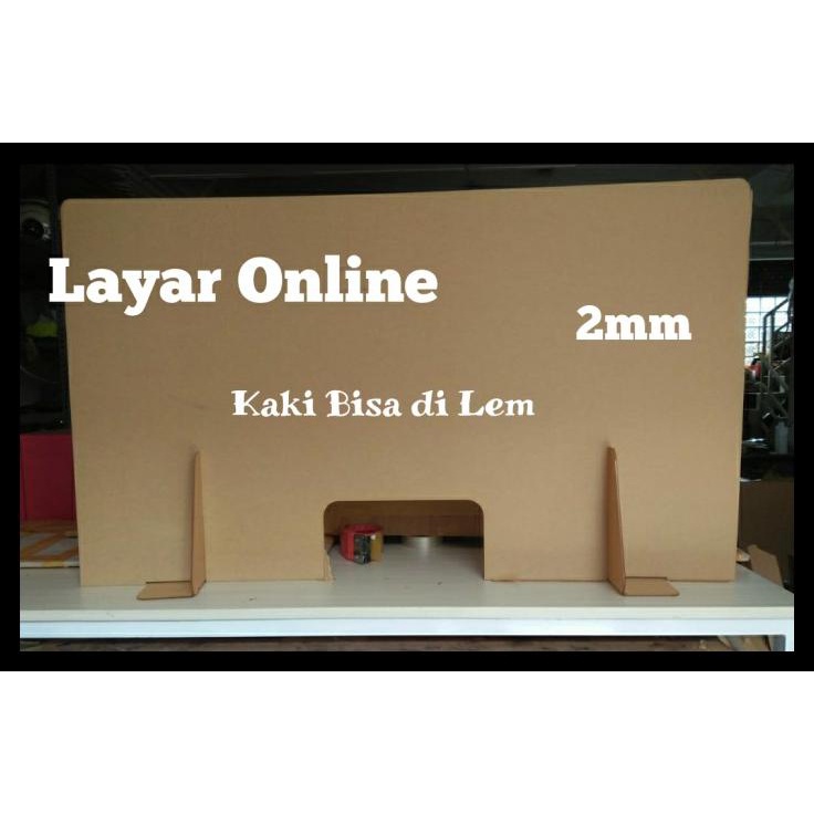 

Hot List Sekat Acrylic 2Mm Lebar 100X70Cm Meja Teller Kasir Partisi Pembatas