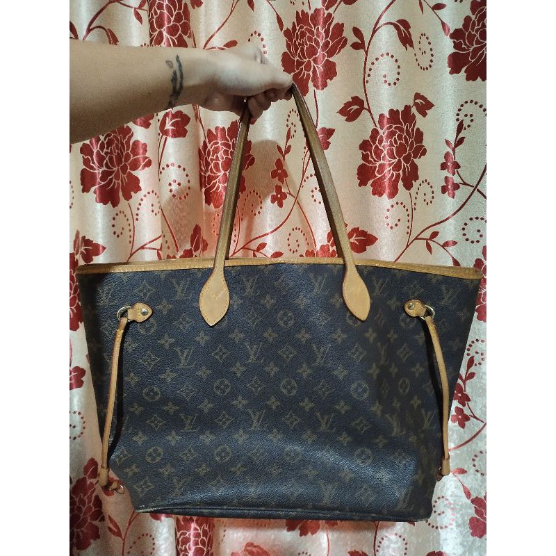tas tote LV neverfull preloved