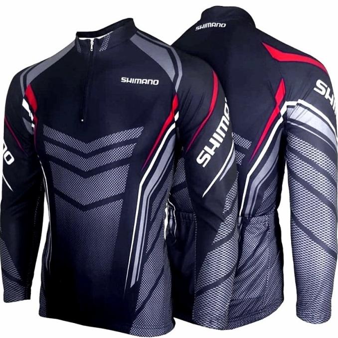baju sepeda panjang pria wanita jersey roadbike shimano