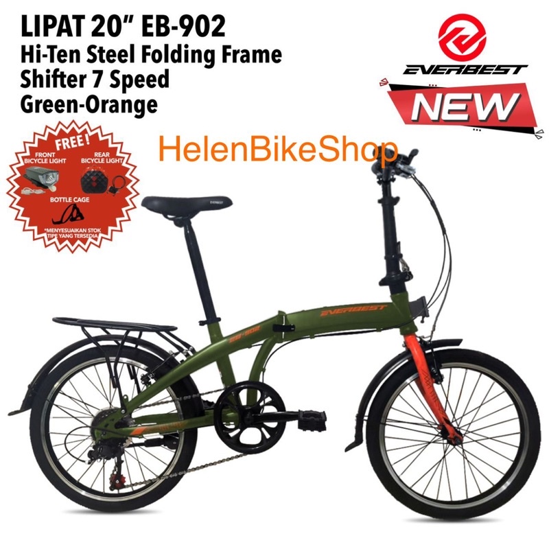 Sepeda Lipat 20inch Everbest 902Gigi 7 Speed(Ekspedisi)