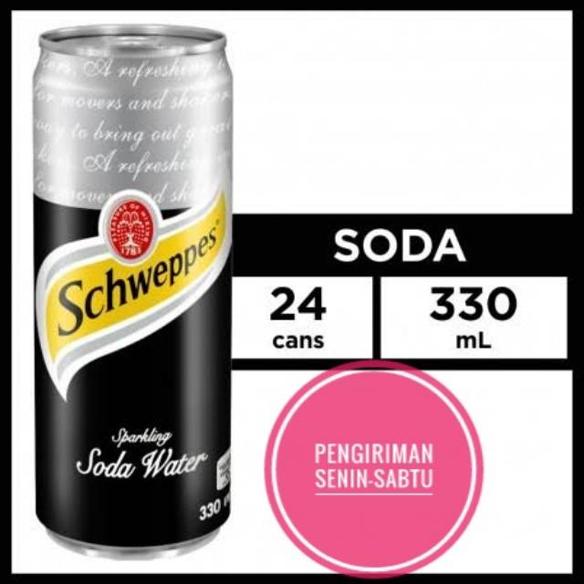 Schweppes / air soda / polaris soda water