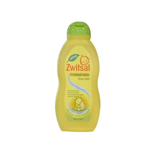 Zwitsal Baby Bath With Minyak Telon Botol 200ml