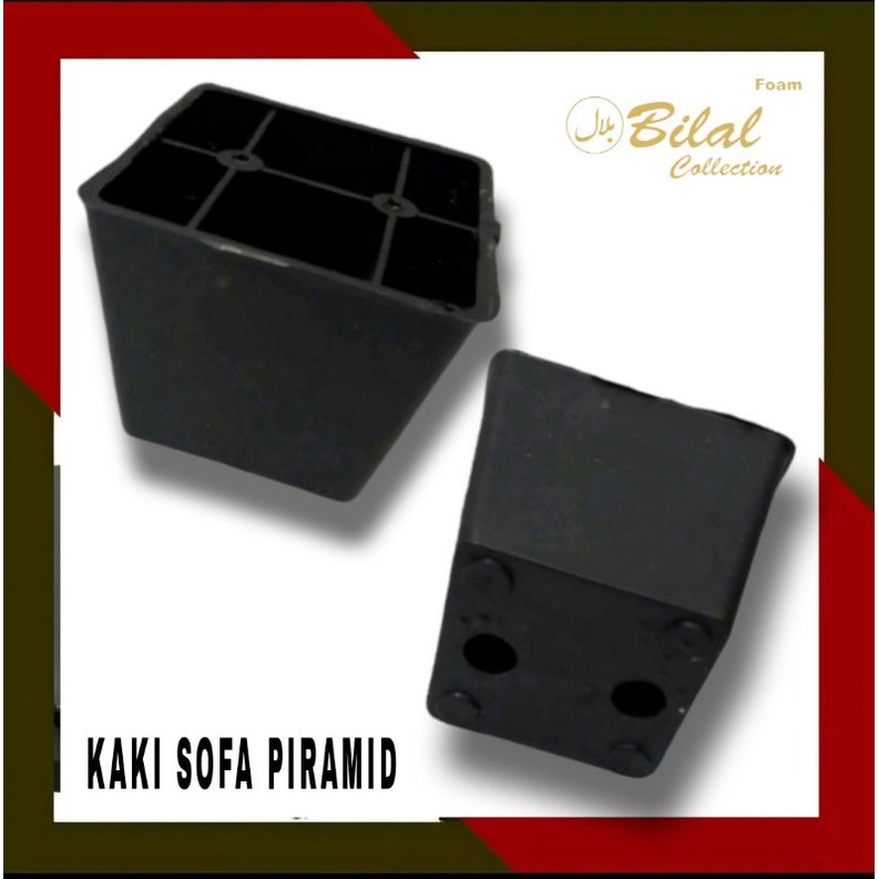 KAKI PIRAMID PER PCS / KAKI SOFA / KAKI MEJA / KAKI DIVAN