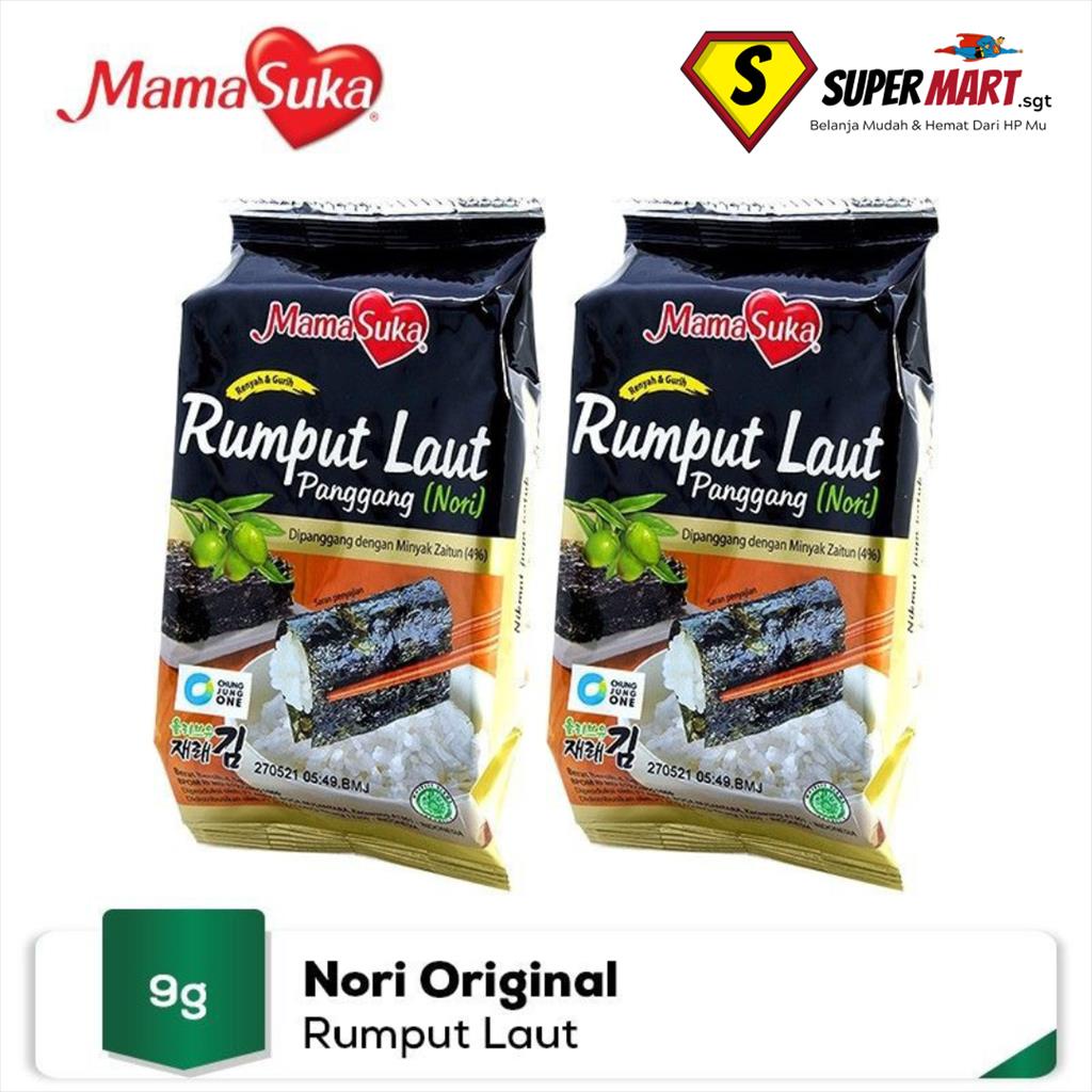 

MAMASUKA NORI PANGGANG ORIGINAL (1 PACK ISI 2)