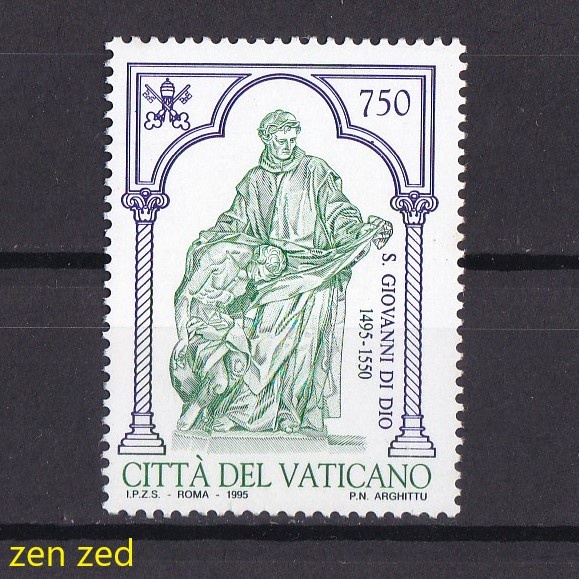 

0475 Perangko Vatican City 1974 Arts 1v Mnh