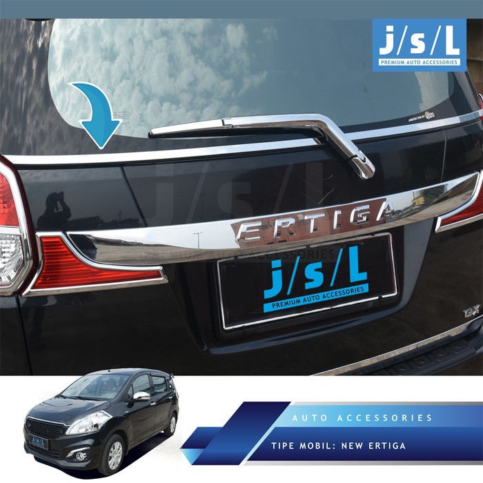 List Kaca Belakang Suzuki Ertiga JSL Chrome