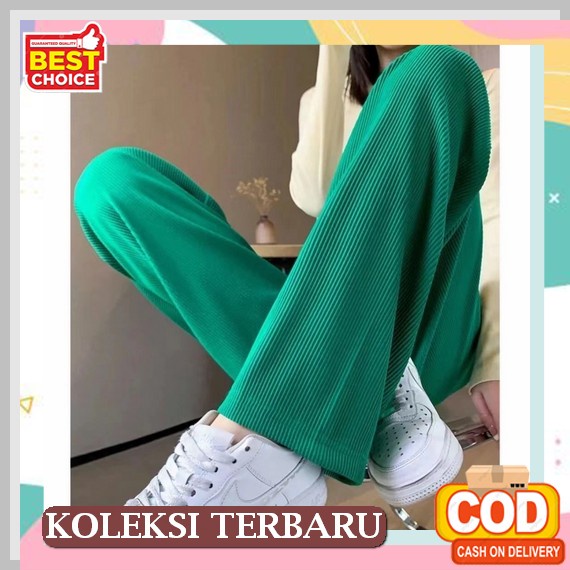 Celana Kulot Tali Kain Katun Rayon Celan Kulot Terbaru Cocok Untuk Di Pakai Ootd Simple Dan Model Ke