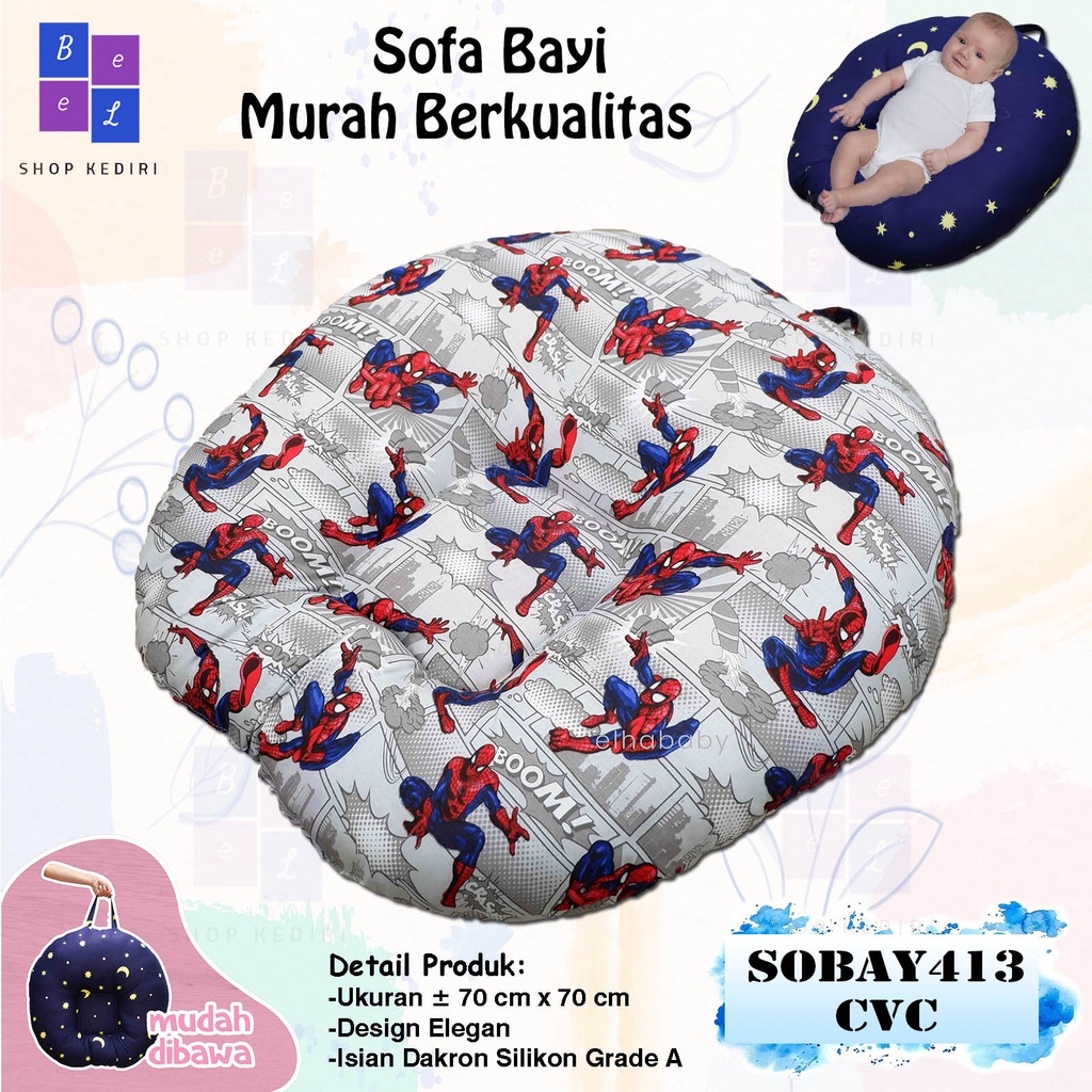 ✨ BeeL Shop ✨Sofa Bayi Newborn Sobay Multifungsi Perlengkapan Bayi Baru Lahir Baby Gift Set-SOBAY413CVC