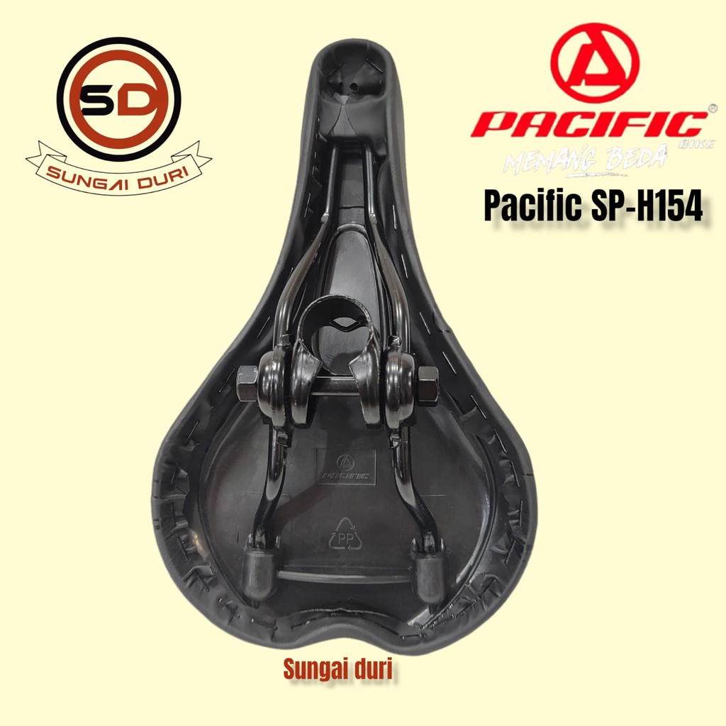 sadel sepeda mtb bmx pacific spider sp-h154