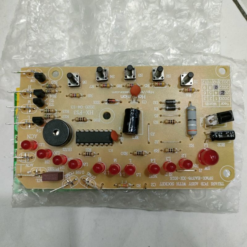 Modul PCB Kipas Angin Miyako Original TJR 101 KAW 1689 RC Dinding dan Berdiri 16&quot;