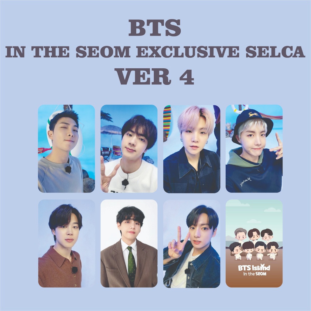 PHOTOCARD BTS IN THE SEOM EXCLUSIVE PHOTOCARD