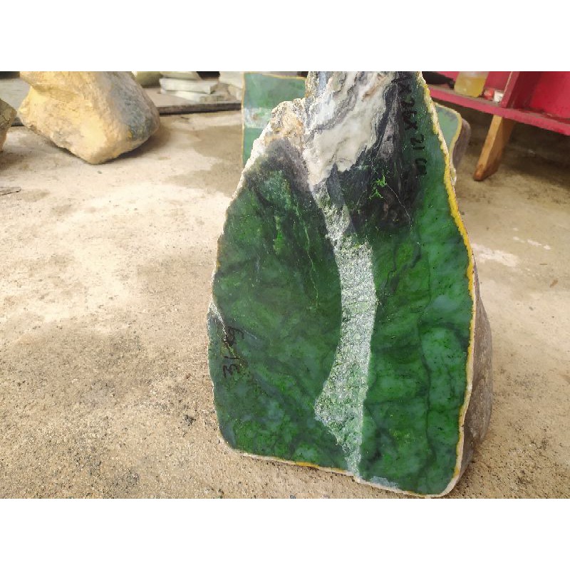 BONGKAHAN BATU GIOK ACEH 31KG KUALITAS SUPER