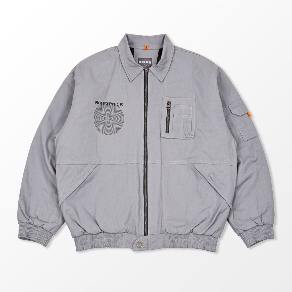 JAKET MURAH COCOK LEBARAN HARI RAYA / FJ551 SARVAGO FLIGHT GREY