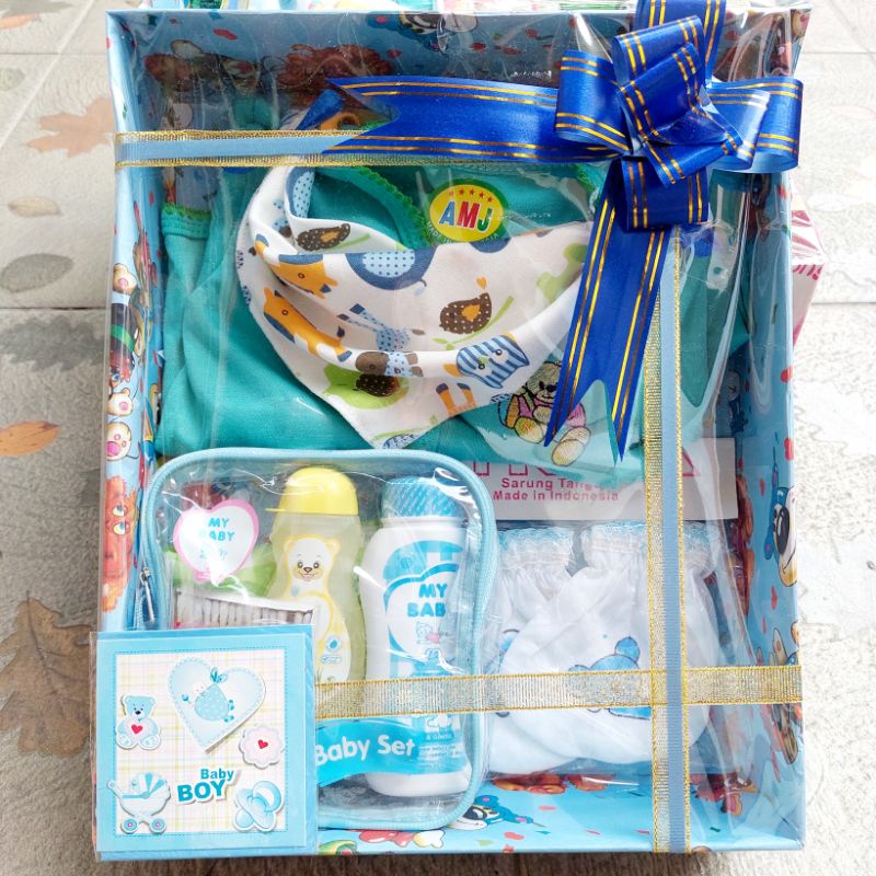 Hampers Perlengkapan Mandi Bayi Baru Lahir Kado Bayi Baru lahir Cantik Paket hemat Premium Baby Gift Set