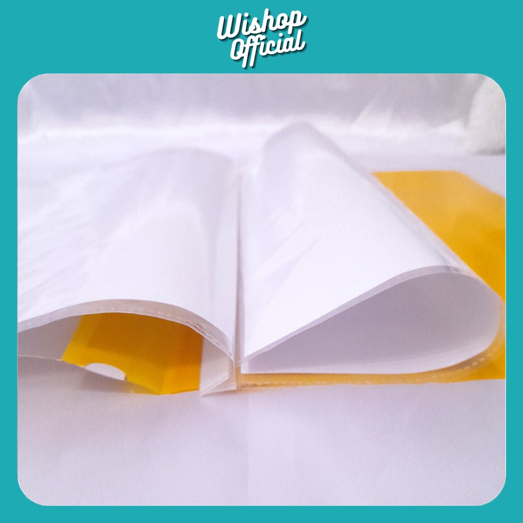 

sheet protector pelindung kertas alat tulis kantor sekolah