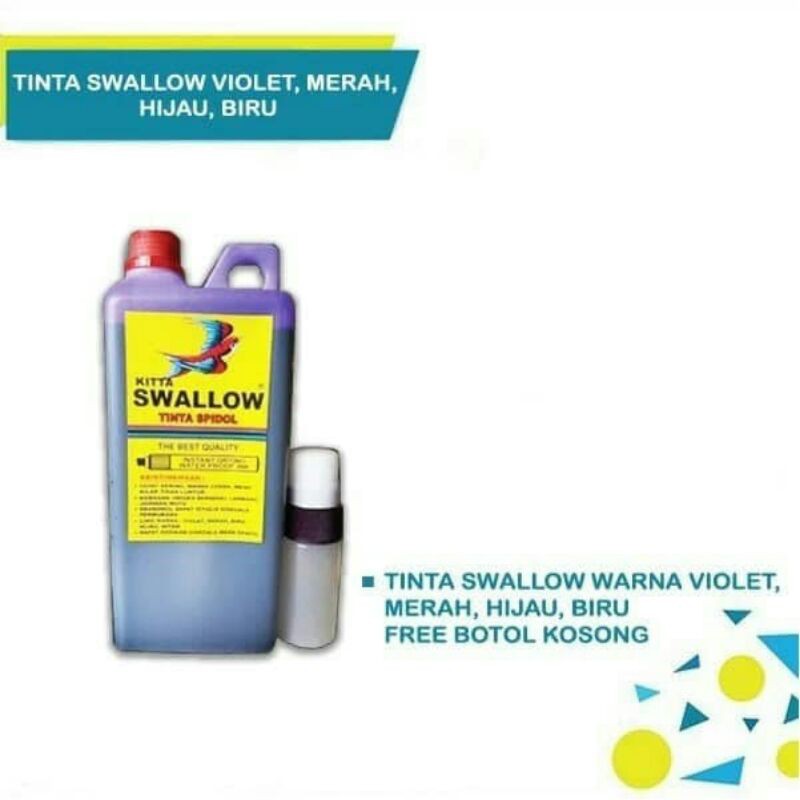 

Tinta Permanen Kitta Swallow Warna Hijau