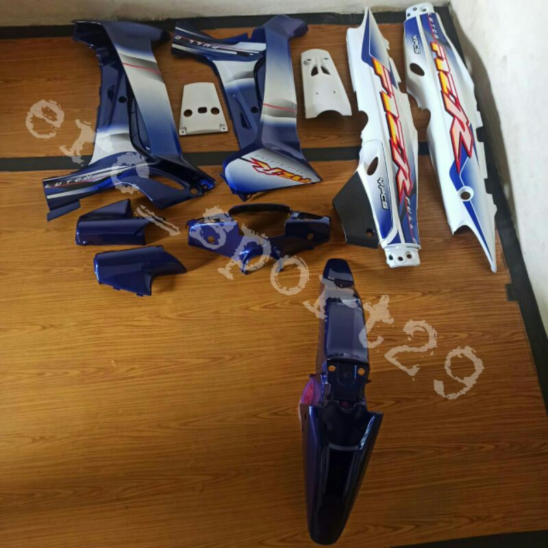 cover bodi fiz r body full set yamaha fiz r f1z r fizr full cluth biru putih kualitas seperti ori
