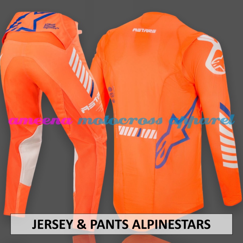 Jersey Custom Nama - Jerseyset Stelan - Jersey Celana Motocross - Jerseyset Stelan - Jersey Trail - Jersey Pants MX Adventure - Jersey Premium -AS004