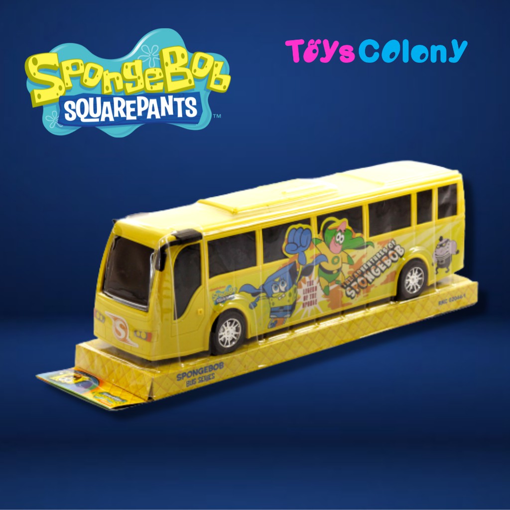 TRANSPORTASI BUS SPONGEBOB / BUS MAINAN ANAK