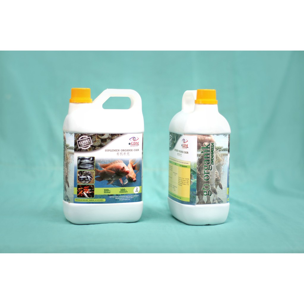 GDM perikanan probiotik dan multivitamin (2 liter)