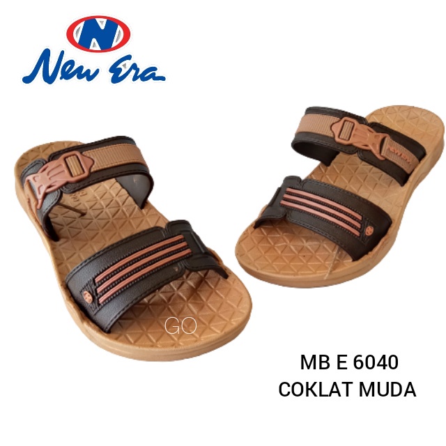 sogo NEW ERA MB E 6040 Sandal Casual Pria GESPER Ban Dua Sandal Slop Laki-laki Anti Slip Original Sandal Gunung