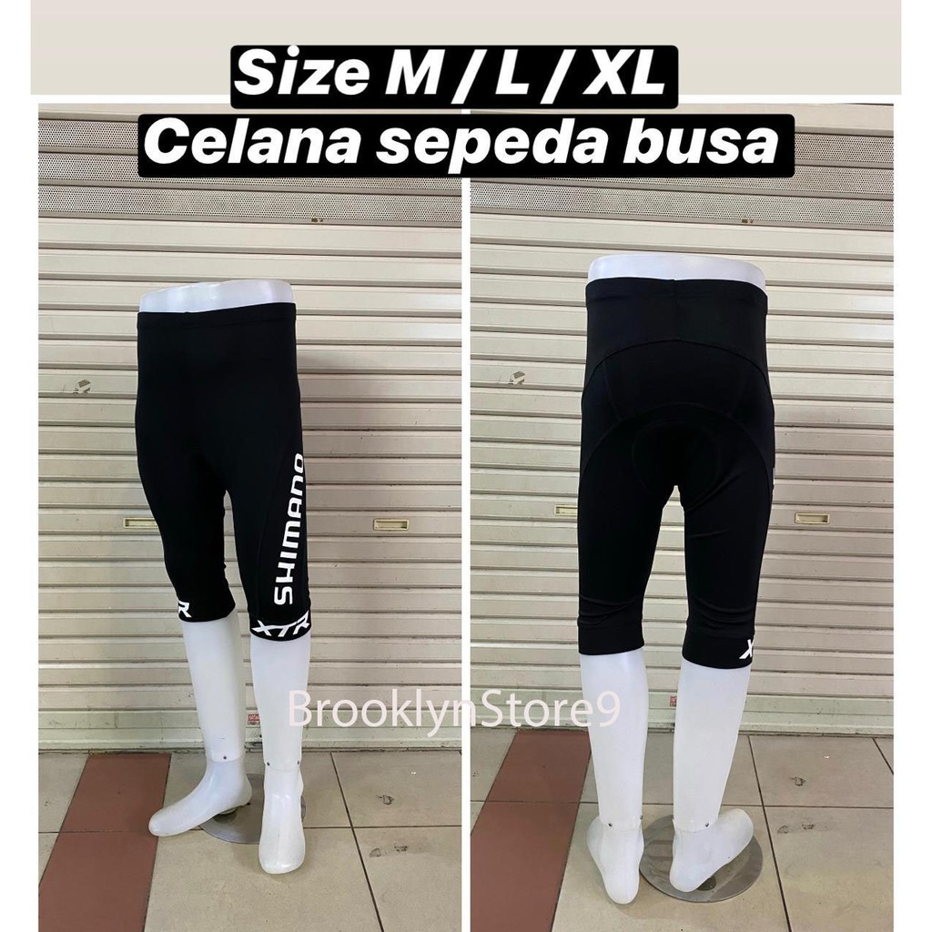 PADDING SEPEDA BUSA Celana Padding Sepeda dengan Busa Tebal untuk Pria dan Wanita