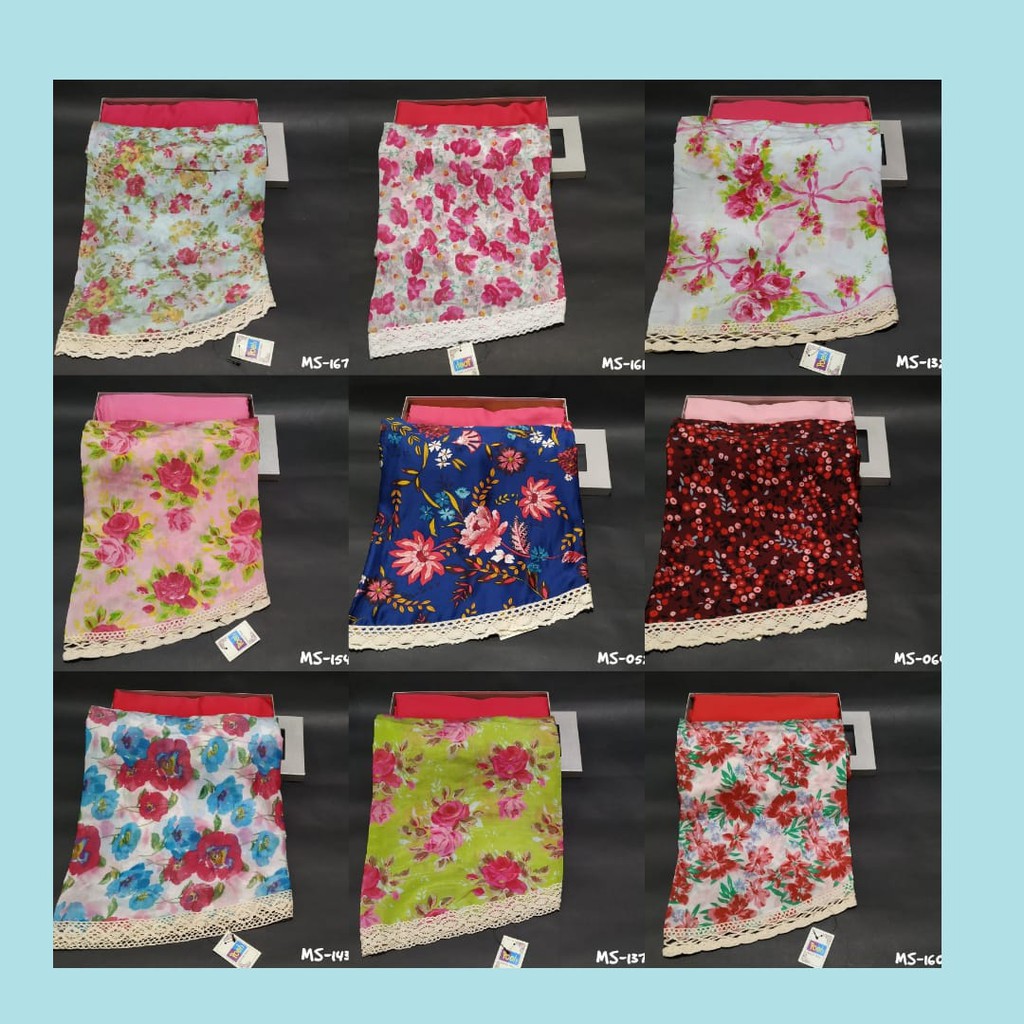 Mukena Silky Poeti Motif